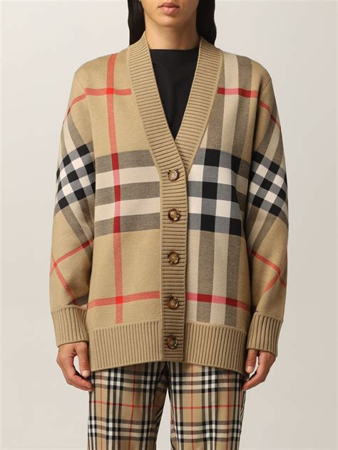 burberry long knit cardigan|vintage Burberry cardigan.